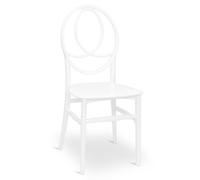 okaffarefatto zimbardi costanza Chaise blanche nouveau phoenix en plastique unique monobloc