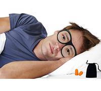 Okami Masque pour les yeux ouverts - Masque de sommeil amusant avec pochette de voyage gratuite (yeux pour hommes)