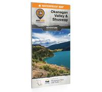 Okanagan Valley Shuswap BC Recreation Map | Backroads Mapbooks