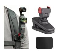 Okandomo Clip magnétique pour DJI Pocket 4/3, support de bandoulière de sac à dos, support léger, ajustement flexible à 360°