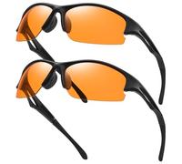 Okany Pack de 2 Lunette Écran Bleu Homme Femme - Verres Jaunes