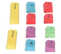 OKAT Bricolage PTB Keycaps, Keycap PBT de Couleur Durable Belle Pratique pour Les claviers mécaniques