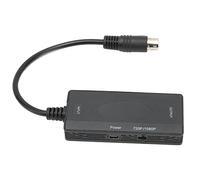 OKAT Convertisseur de Console de Jeu, Synchronisation AV Stable Portable sans Perte 1080P pour Adaptateur SS Rapide pour HDTV pour Sega Saturn