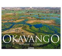 Okavango - Das Delta von oben (Wandkalender 2026 DIN A2 quer), CALVENDO Monatskalender: 13 hochauflösende Fotografien vom Okavango-Delta in Botswana