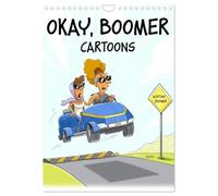 Okay, Boomer - Cartoons (Wandkalender 2026 DIN A4 hoch), CALVENDO Monatskalender