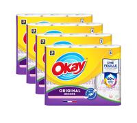 OKAY Essuie-tout Décoré 60 % Plus Absorbant, 12 Rouleaux (4 Paquets de 3)