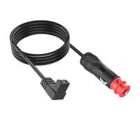 Okaywork Câble Prise Male - rallonge Allume-Cigare, câble Prise de Voiture de Voiture Prise 12V 2M, pour glacière Dometic, Alpicool, Waeco CF, ARB, Cable Alimentation 12V, Prise Allume-Cigare.
