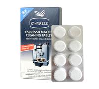 Okaywork nettoyage détartrant pour Jura, Krups, Melitta, Delonghi, Siemens, Philips, Bosch, Tassimo, Nespresso, Sage, Senseo machines à café automatiques et cafetières - nettoyant (Style 2)