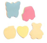 Okaywork Notes Super Sticky, Postit, pour Post it Coeur, 600 Feuilles Forme de Coeur Auto-Adhésif Couleur Notes Adhésives, pour Prise de Notes, Listes de Tâches et Rappels. (Beau)