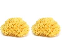 OKBABY - Arcipelago - Eponge Naturelle de la Mediterranée pour le Bain du Nouveau-né - Taille 10 (Lot de 2)