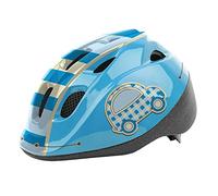 OKBABY Car - Casque de vélo - de 8 Mois à 5 Ans (Taille 46 - 53) - Bracelet réglable, Rembourrage intérieur Lavable - Conforme à la Norme européenne EN1078 Mixte Enfant, Bleu Ciel, 46-53cm