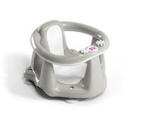 OKBABY Flipper Evolution - Anneau de Bain, Assise en Gomme Antidérapante pour Nouveau-né 6-15 Mois (13 kg) - Taupe