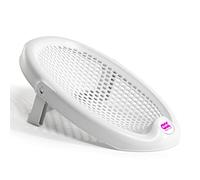 OKBABY Jelly - Transat de Bain Pliant, Doux et Confortable pour le Bain des Nouveaux-nés 0-8 Mois (8 kg) - Blanc