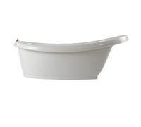OKBABY Onda Baby - Baignoire Légere et Compacte pour le Bain du Nouveau-né 0-12 Mois - Blanc