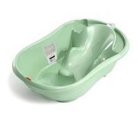 OKBABY Onda - Baignoire pour le Bain du Nouveau-né 0-12 Mois, Design Ergonomique - Vert