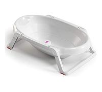 OKBABY Onda Slim - Baignoire Pliante pour le Bain des Nouveau-nés 0-12 Mois - Blanc