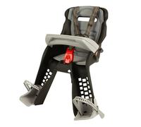 OKBABY Orion - Siège enfant avant, sécurité vélo à partir de 7/8 mois (capacité maximale 15 kg) - Noir/Gris