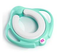 OKBABY Pinguo Soft - Réducteur de Toilette Moelleux pour Enfants, avec 2 Poignées - Turquoise