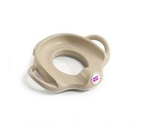 OKBABY Sofa réducteur de toilettes avec bord antidérapant - Dossier haut pour un confort optimal et grandes poignées pour une stabilité maximale de l'enfant - Sable