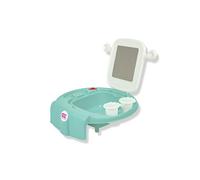 OKBABY Space - Mini lavabo pour enfants, se fixe à la baignoire ou au bidet - Bleu