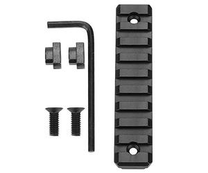 OKBY Picatinny Mlok Metal Rail M-Lok - 9 Slots Set De Rails 3/5/9/11 Slot Picatinny/Weaver Accessoires (Taille : 9-Slot)