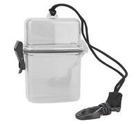 OKBYY Boîte sous-Marine Transparente, Boîtier étanche Flottant, Coques de Téléphone Plongée sous-Marine, Boîte de plongée à Sec pour Le Surf Kayak(Gris)