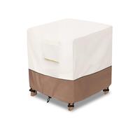 okcool Housse de table d'appoint en osier impermable pour petite table d'appoint carre, adapte pour 3 pices d'extrieur en osier, ensemble de