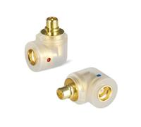 okcsc Adaptateur de Casque Compatible avec Etymotic Series - Connecteur de câble MMCX - Compatible avec câble MMCX connecté à Etymotic ER4SR ER4XR ER3XR - Transparent