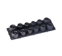 OKCSC Bouchons d'oreille en mousse à mémoire de forme en silicone pour écouteurs Sennheiser IE900, IE200, IE300, IE600, IE400
