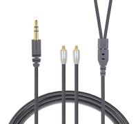 okcsc Câble de rechange IE300 pour écouteurs Sennheiser - 4 fils - Plaqué argent - Haute pureté - Compatible avec IE300, IE600, IE900, 3,5 mm - Droit - 1,2 m
