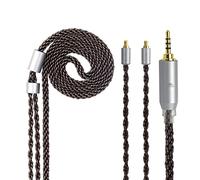 okcsc Câble de Rechange pour écouteurs Sennheiser IE400 Pro compatibles avec IE100 IE400 IE400 Pro IE500 avec Prise Audio équilibrée de 2,5 mm 8 Fils plaqué câble Audio Cordon Fil Fil 1,2 m de Long
