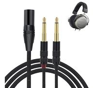 okcsc TCL Câble XLR 4 broches OFC 4 pôles pour casque Sundara/HiFiman pour MDR-Z7/Arya/Sundara, etc. 2,5 m
