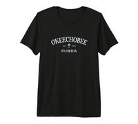 Okeechobee Floride | Lake Okeechobee FL | Okeechobee Palm T-Shirt Haut de Gamme