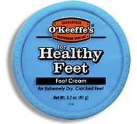 O'Keeffe's Healthy Feet crème pour les pieds, extrêmement sèche, pieds fissurés, pot
