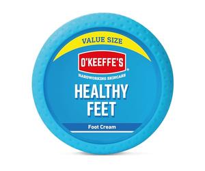 O'Keeffe's Healthy Feet Pot de 180 g - Crème pour les pieds extrêmement secs et craquelés | Augmente instantanément les niveaux d'humidité, crée une couche protectrice et empêche la perte d'humidité