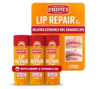 O'Keeffe's Lip Repair Lip Balm with Cherry & Vitamin E Oil, Stick (Pack of 3)