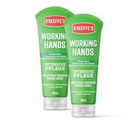 O'Keeffe's Working Hands Lot de 2 tubes de crème pour les mains 80 ml - Crème pour les mains extrêmement sèches, craquelées, augmente instantanément le contenu hydratant, forme une couche protectrice