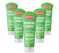 O'Keeffe's Working Hands Lot de 5 tubes de crème pour les mains 80 ml - Crème pour les mains extrêmement sèches, craquelées, augmente instantanément le contenu hydratant, forme une couche protectrice