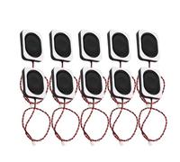 Okeeyseda 10 Pièces 8 Ohm 2 W Haut-Parleur à Cavité Carrée Petite Cavité Haut-Parleur pour Ordinateur Portable 3525 Haut-Parleur de Boîte Ultra-Mince