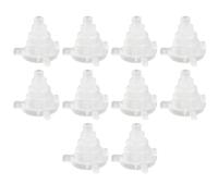 Okeeyseda 10 Pièces pour Adaptateur de Colonne D'Extraction en Phase Solide SPE 1/3/6/12 ML Connecteur de Cartouche