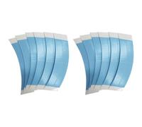 Okeeyseda 12 Pièces D'Extension de Perruque Sans Couture Dentelle Perruque Double Face Colle Bleue Colle Bleue Anti-Transpiration pour Perruque