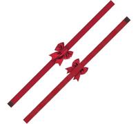 Okeeyseda 2 Pièces de Cadeaux de Noël pour Pendaison de Crémaillère, Cuisine, Armoire, Rubans et Nœuds, Décoration Intérieure, Vacances, Fête