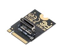 Okeeyseda 2230 NVMe M.2 Mâle vers Oculink SFF-8612 SFF-8611 PCI-E4.0 67 Broches Adaptateur Hôte Vertical pour NVME U.2 SSD EGPU