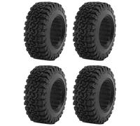 Okeeyseda 4 PièCes 90Mm 1.9 Pneus de Roue en Caoutchouc pour Voiture sur 1/10 RC TRX4 D90 SCX10 II III Redcat