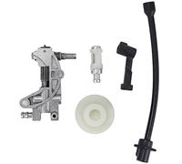 Okeeyseda 5 PièCes SéRies Pompe à Filtre Tuyau Tuyau Ligne Buse Turbine Kit pour 4500 5200 5800 45CC 52CC 58CC TronçOnneuse de Rechange