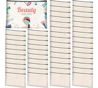 Okeeyseda 50 Maquillage en Toile Vierge par Sublimation, Maquillage Vierges en Vrac à Faire Soi-Même par Transfert Thermique pour Trousse Maquillage Demoiselle D'Honneur