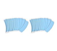 Okeeyseda 72 PièCe SéRie/Lot Forte Fixe Double Bande Perruque AdhéSif ÉTendu Bande de Cheveux ÉTanche pour Toupee Dentelle Perruque Film avec Ligne de Refendage