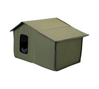 Okeeyseda Abri pour Animaux de Compagnie, Maison Pliable et Chaude pour D'Extérieur, Lit pour, Chiens, Abri Résistant Aux Intempéries, Grotte pour, Garde au Chaud B