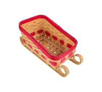 Okeeyseda Bol à Bonbons Panier de Rangement de Bonbons de Noël Centre de Table Ornement de Traîneau Panier de Traîneau Conteneur de Collations