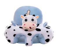 Okeeyseda Canapé Chaise de Soutien Peluche Dessin Animé Animal Chaise Assise Apprentissage Siège Assis Bleu